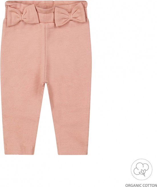Dirkje strikjes baby broek dusty pink
