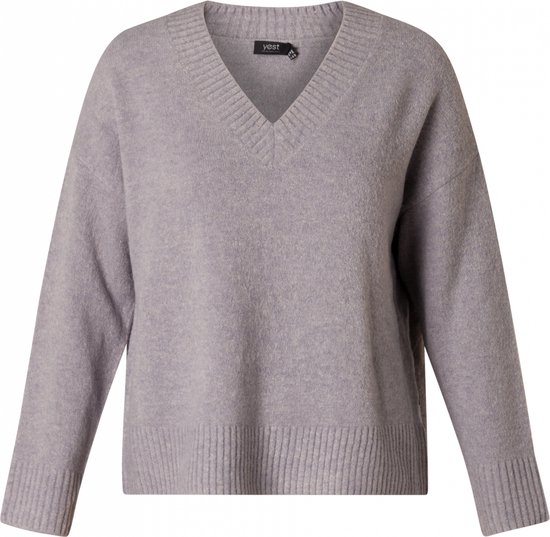 YESTA Tatum Jumpers - Grey Melange - maat 1(48)