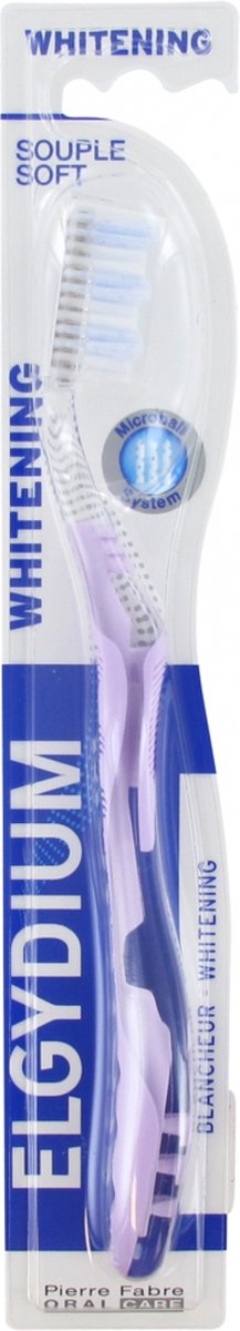 Elgydium Whitening Zachte Tandenborstel (Kleur : Paars)