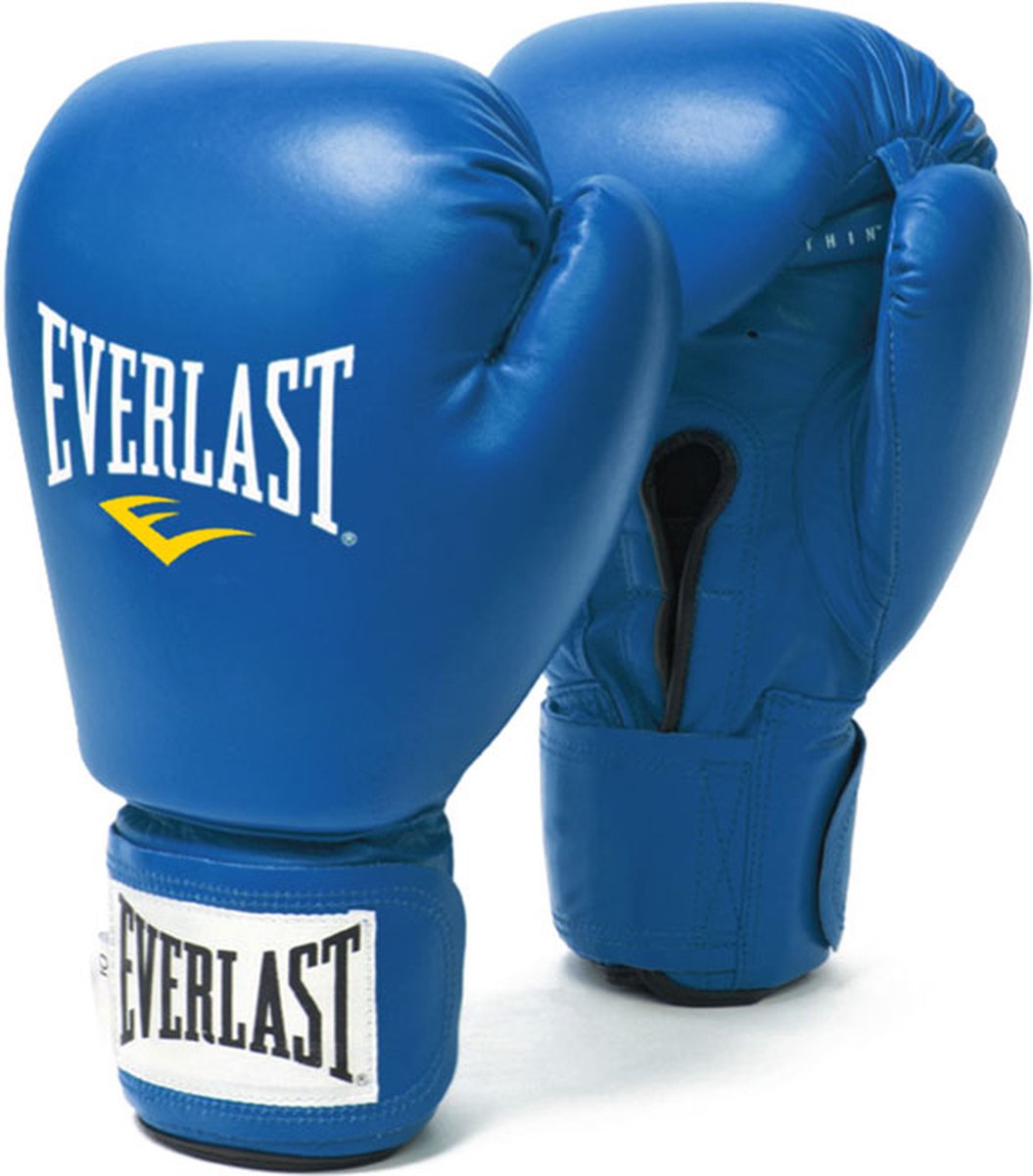 Everlast Amateur Competition Fight Glove, Blue 12-OZ