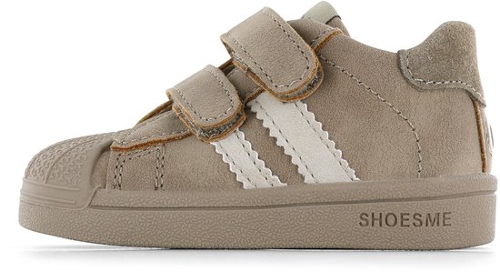 Bébé | Baskets de bébé | Filles, garçons | Taupe | Cuir | Shoesme | Taille 26