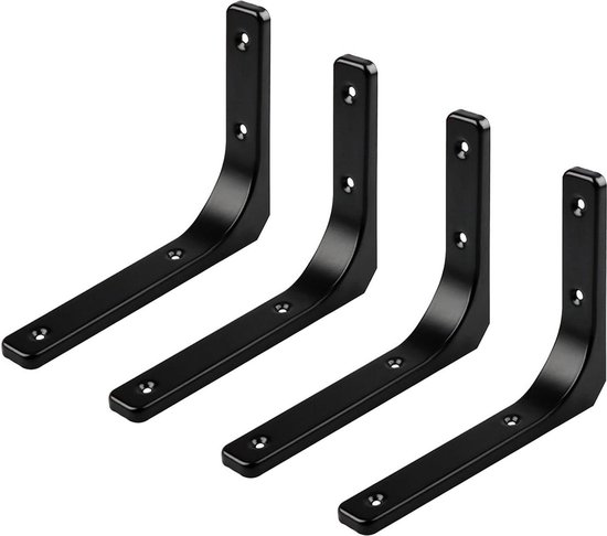Zwarte Plankdragers - Wandplank online