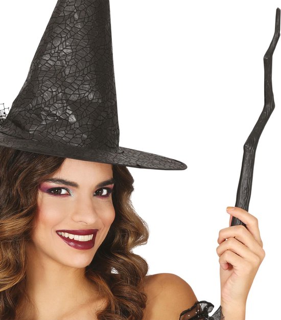 FIESTAS GUIRCA Schwarze Spitzenhandschuhe – Elegant & Festlich – Perfekt Für Kostüme & Partys