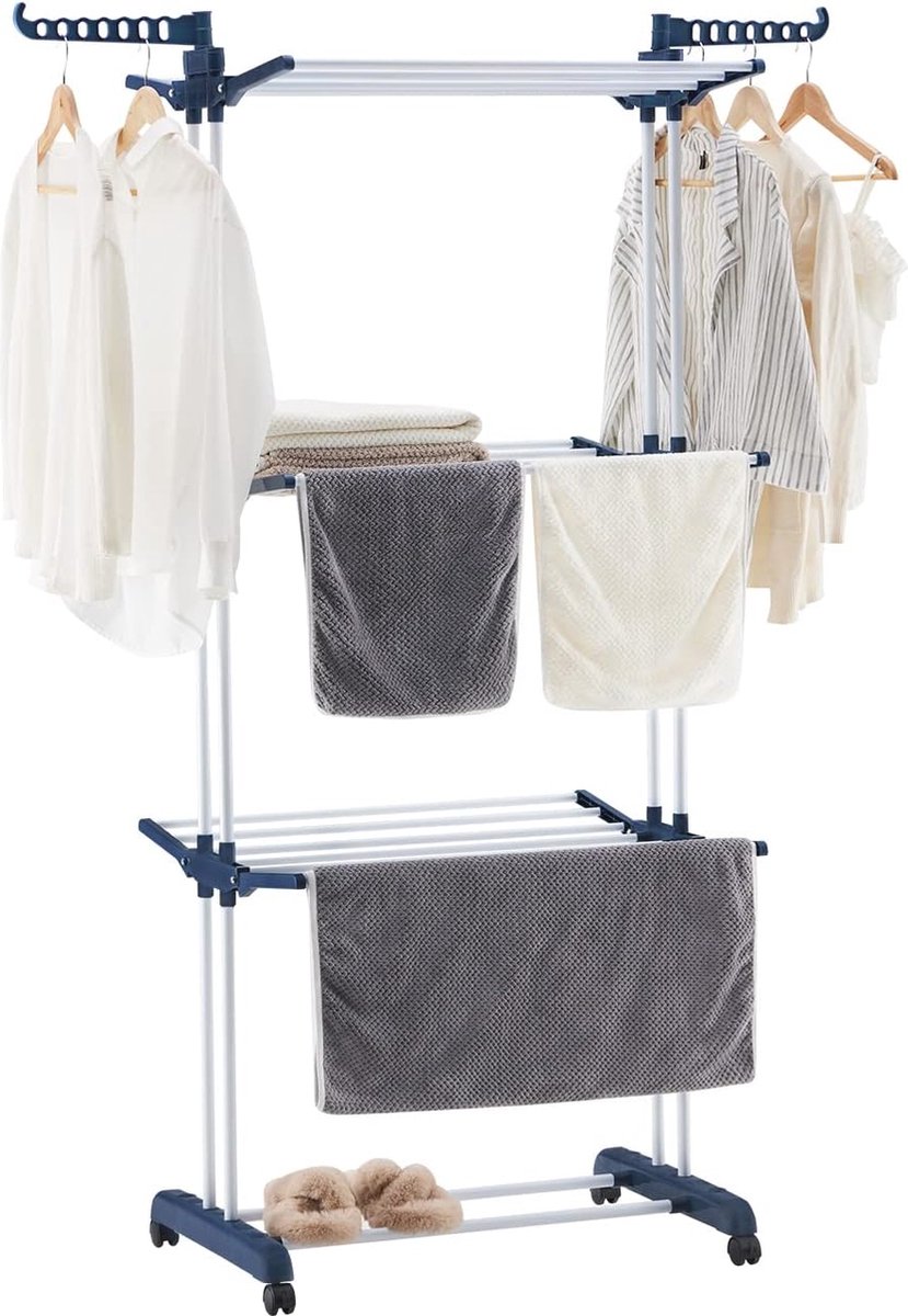 Goedkoopste Computertafel met 6 laden - Multifunctioneel bureau 130 cm