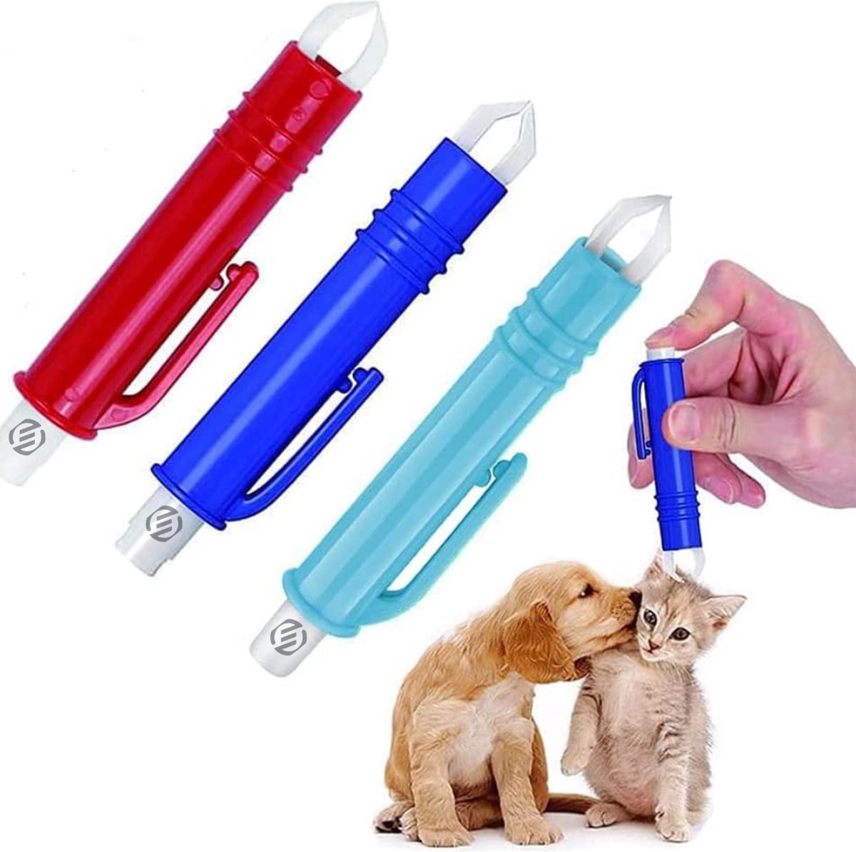 Equivera Tekentang - Tekentang hond - Tekentang kat - Tekentangset - Tekentang set - Tekenverwijderset - Tekenverwijderaar - Tekenpincet - Teken verwijderaar