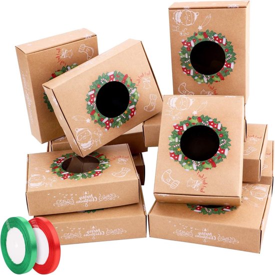 YeahBoom Grote geschenkdoos met strik, doos tas lint licht, magnetisch, voor Valentijnsdag
