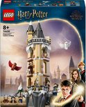 Boîte du set Lego Harry Potter Le Château de Poudlard L'aile des Hiboux avec Harry, Hermione et Ron.