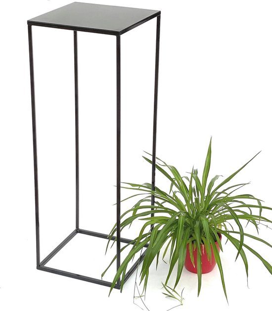 DanDiBo Bloemenkruk, metaal, goud, vierkant, set van 3, bloemenstandaard, bijzettafel, 96406, bloemenzuil, moderne plantenstandaard, plantenkruk