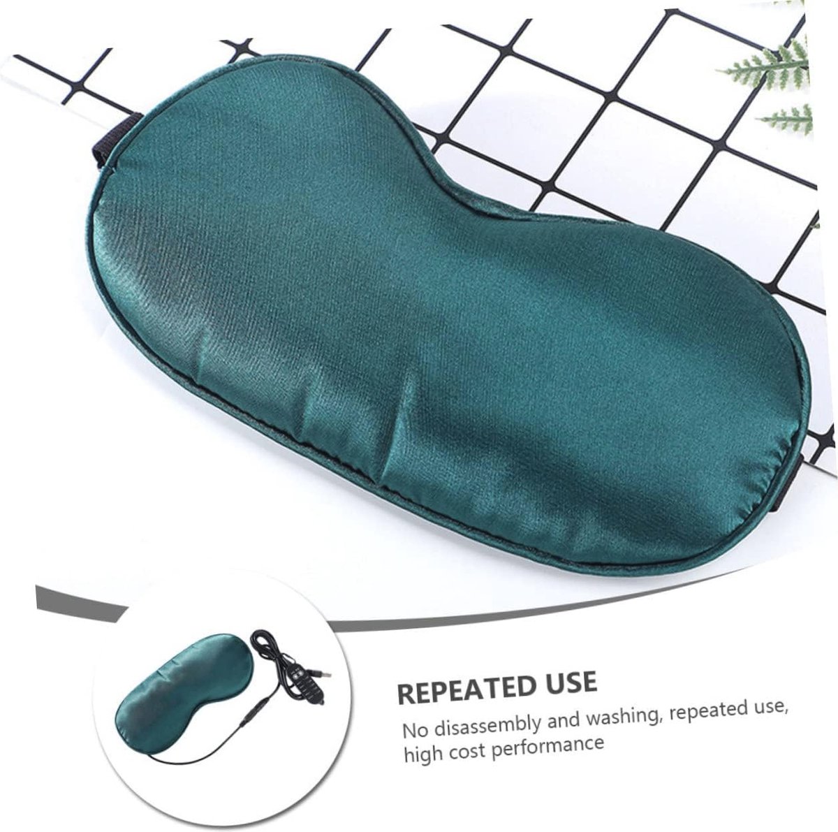 Verwarmd USB Oogmasker - 2 Sets Slaapmasker met Stoom en Temperatuurregeling — cadeau in Verzorging - foto 7