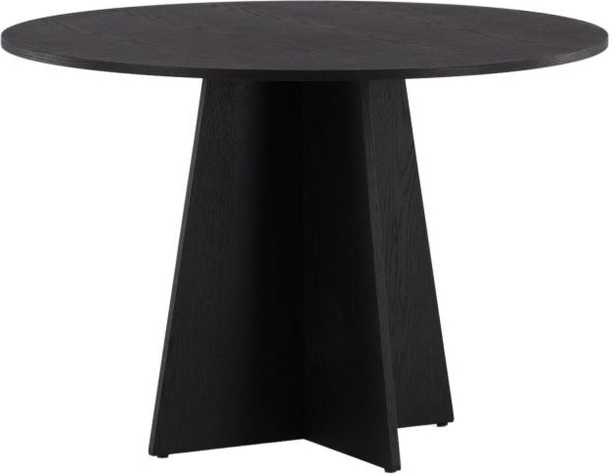Svea - Nara ronde eettafel - ø110 cm - zwart