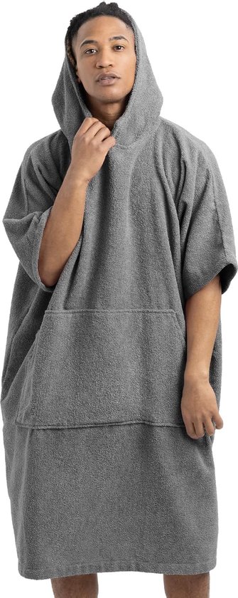 WAVE HAWAII Campeche Bathing Poncho for Men and Women, Size S/M, 155-185 cm, 100% Cotton Surf Poncho for Adults, Terry Cloth Poncho Towel with High Water Absorption, Changing Aid, Beach, Adults WAVE HAWAII Campeche Bathing Poncho for Men and Women, Size S/M, 155-185 cm, 100% Cotton Surf Poncho for Adults, Terry Cloth Poncho Towel with High Water Absorption, Changing Aid, Beach, Adults