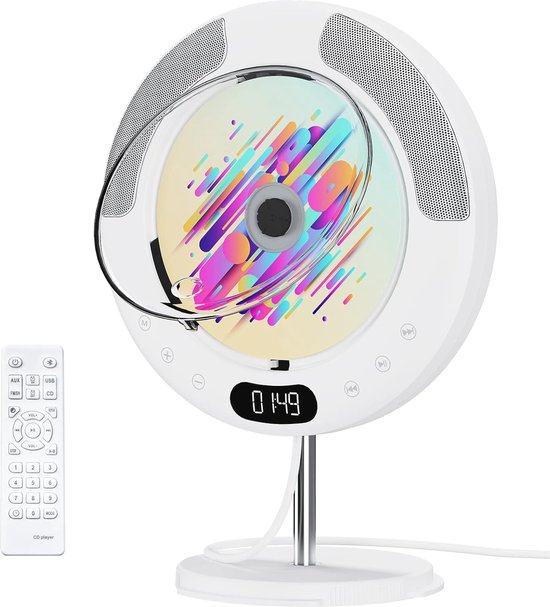 Oplaadbare Compacte Cd-speler Bluetooth Met Luidspreker