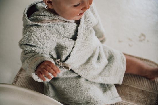 Koeka baby badjas Dijon Daily warm white 62/68 van Merkloos — afbeelding 2