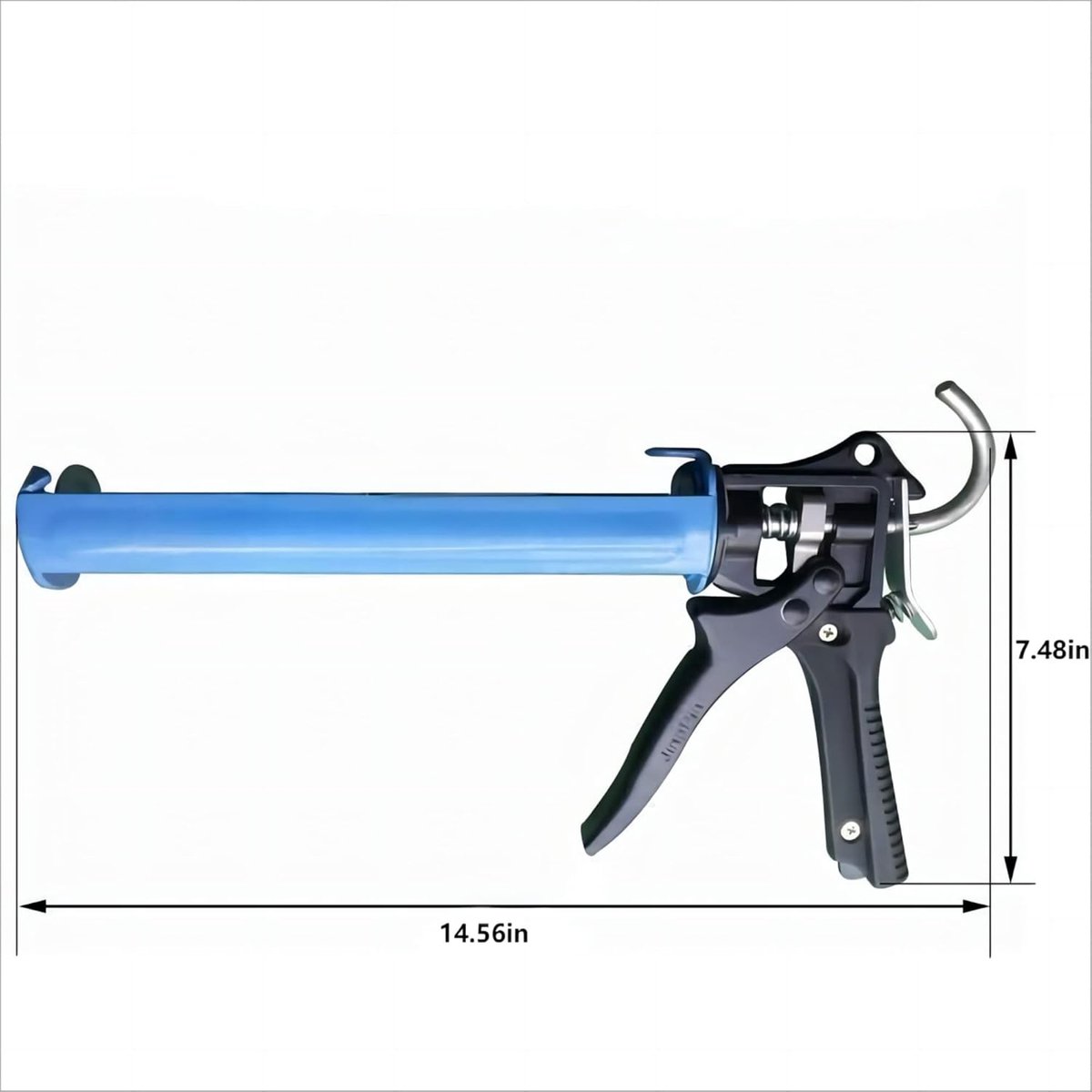 Kitpistool 310ml 12:1 Power Transmission Ratio Aluminium Handvat met Kunststof Steun Handvat