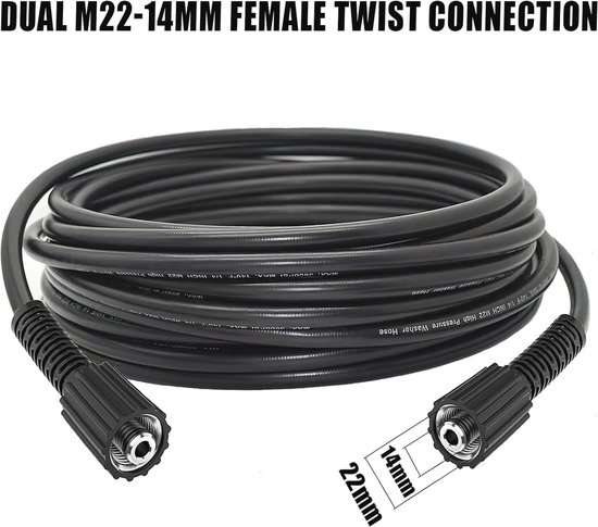 Adapter / M22-aansluiting Voor Het Aansluiten Van Accessoires Met 1 4 Snelkoppeling Op Karcher M22