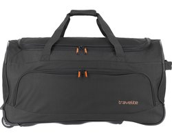 Travelite Basics Reistas – Compacte Reistas met Wielen, Zwart