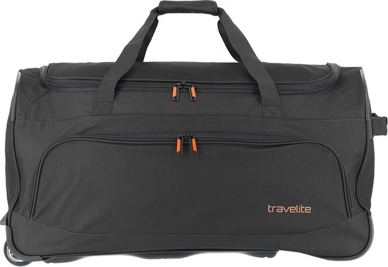 Travelite Basics Reistas – Compacte Reistas met Wielen | Zwart