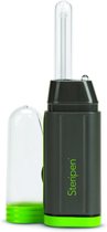 SteriPEN Adventurer Opti – UV Waterfilter en Waterzuiveraar – Draagbare Waterfilter voor Outdoor, Camping en Reizen – Zwart/Groen