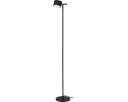 Lucide GIAN – Vloerlamp – LED Dimbaar – 1x9W 2700K – Zwart