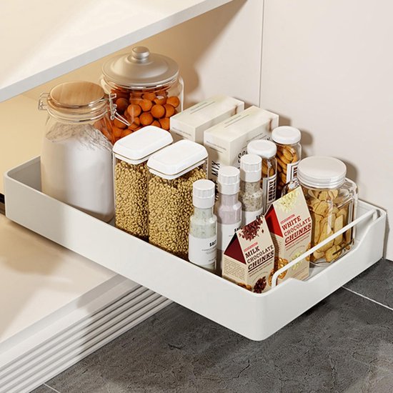 Safetots Smalle houten bedbescherming voor babybedden, wit, 38