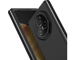 Avizar Beschermhoesje Geschikt voor Honor Magic V3 Soft Touch Ultradun en elegant, Zwart