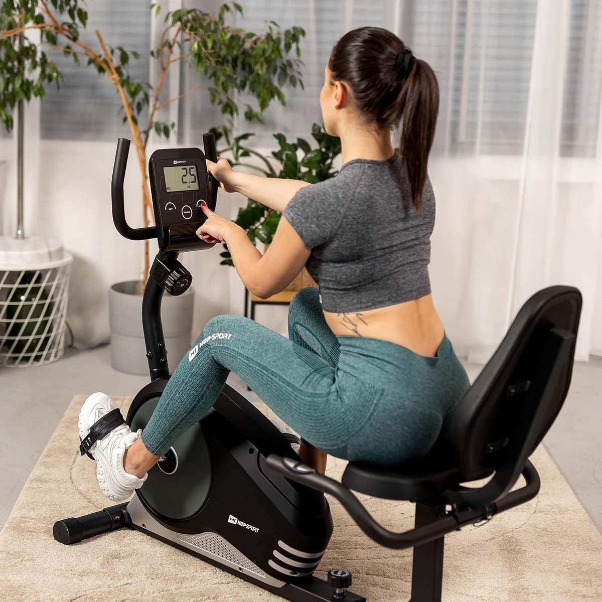 Hop-Sport Root Ligfiets - Ergometer met (EAN: ...6419) - afbeelding 3