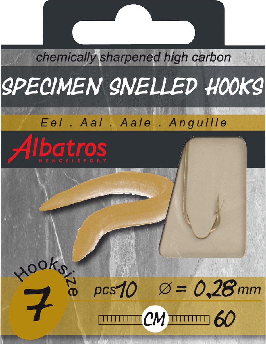 Albatros Paling Hakenboekje - 60 cm - Haakmaat 7