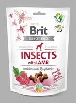Brit Dog Crunchy Cracker 200 g - Hondensnacks - Insecten&Lam