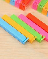 24 Stuks Sluitclips In 2 Maten En 3 Kleuren, Kleurrijke Clips Keukenbenodigdheden Vrieszakken