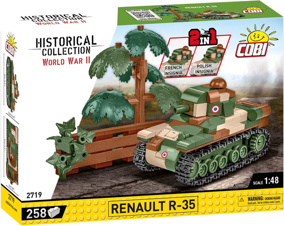 COBI RENAULT R-35 - COBI-2719