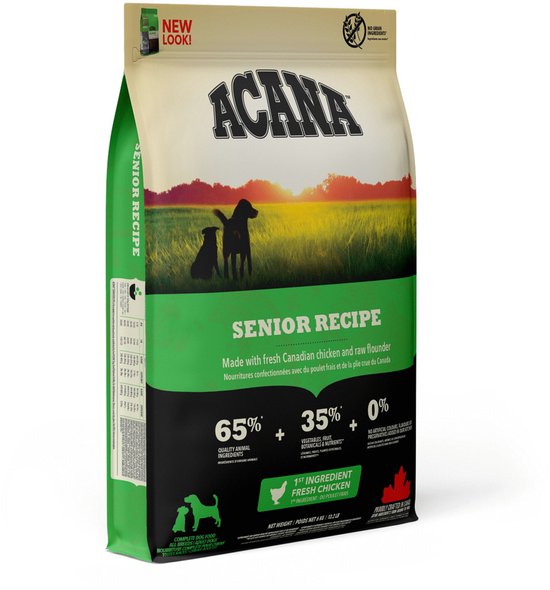 Acana Heritage Senior Dog Kip&Kalkoen - Hondenvoer - 6 kg