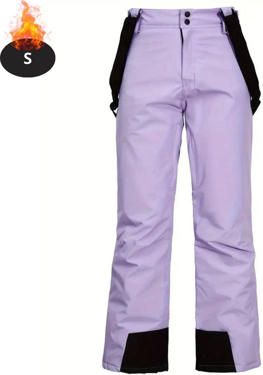 Livano Skibroek Skipak Snowboard Broek Winterbroek Sneeuwbroek Dames Wintersport Paars