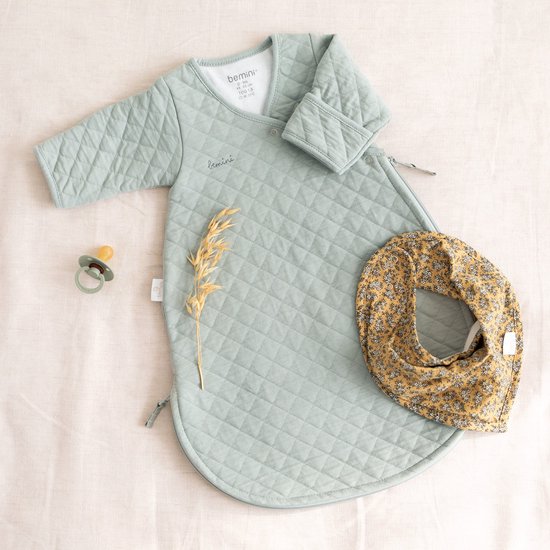 BEMINI Babyslaapzak - MAGIC BAG 0-1m - TOG 1.5 - Gewatteerd comfort - Lunar van Bemini — afbeelding 3