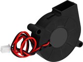 Bol.com 24V 3000 Rpm 5015 Borstelloze Ventilator - Zwart - 50 * 15Mm - Radial Cooling Fan - Turbofan Cooler Kit - 3D Printer Acc... aanbieding