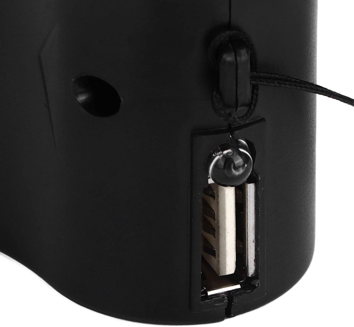 Draagbare USB Hand Crank Telefoon Oplader - Emergency Power Bank voor Outdoor - Wandelen Camping - Zwart . – foto 5