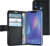 Azuri Huawei P Smart Plus 2018 hoesje - Walletcase - Zwart