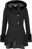 Harry Potter Hogwarts Korte jas zwart M Dames