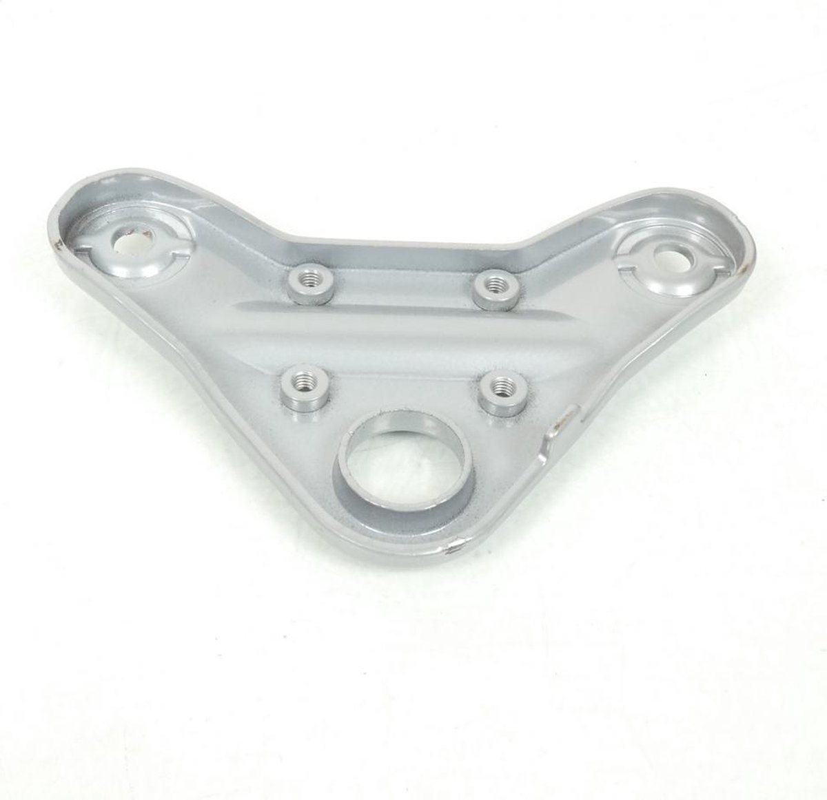 Té de fourche origine pour Mobylette Peugeot 50 103 LS Avant 2020 064319AL / Té sup / Gris Neuf