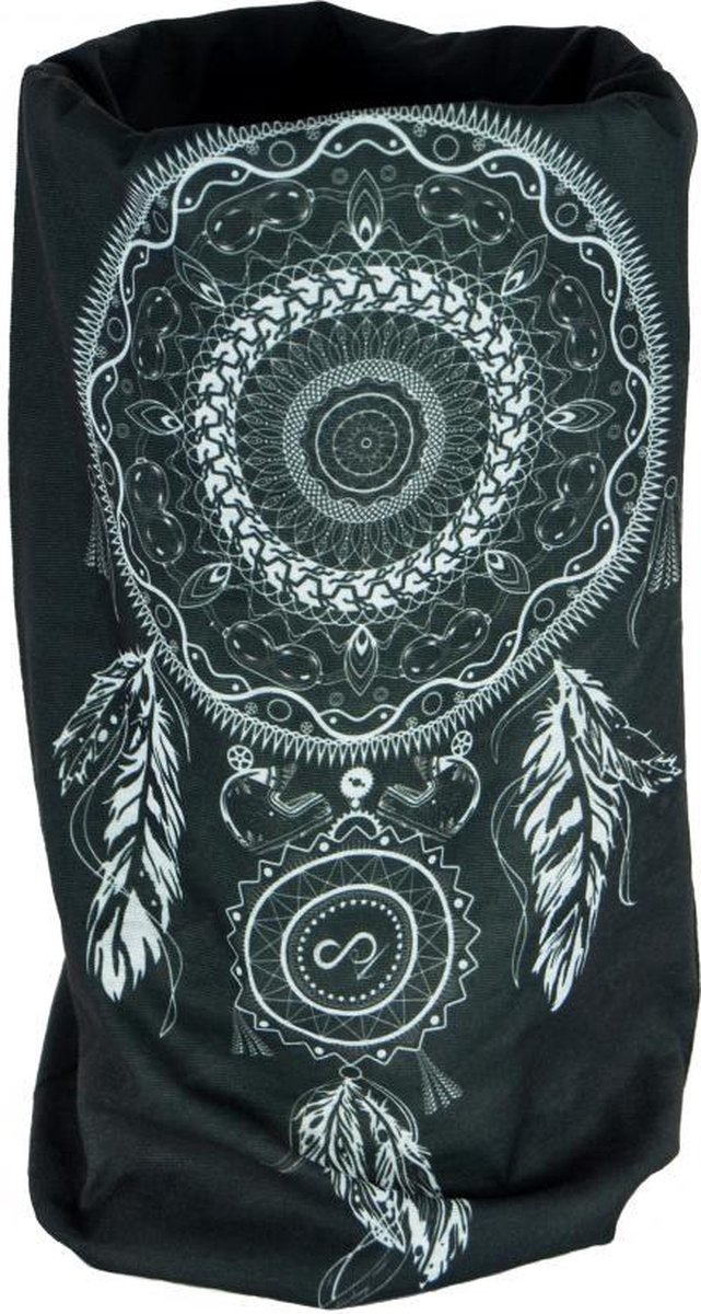 Tour de cou pour moto L'Entourloop Motorcycle Dreamcatcher coloris noir 100% polyester