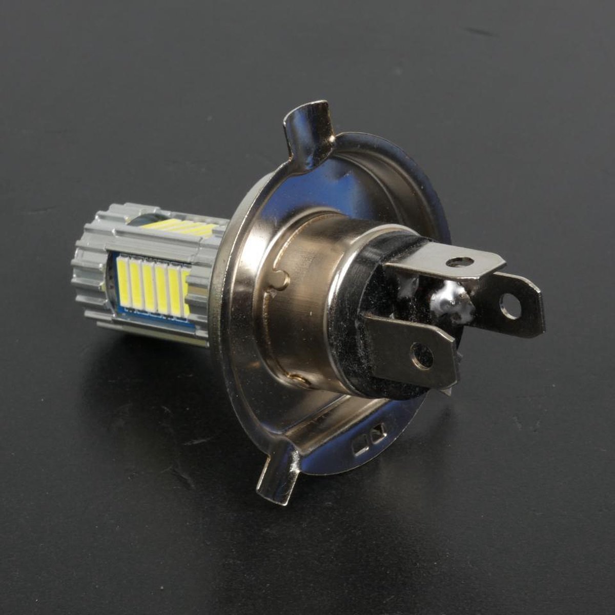 ampul led h4 600 lumen blanche 12v rms voor moto scooter auto auto nieuw
