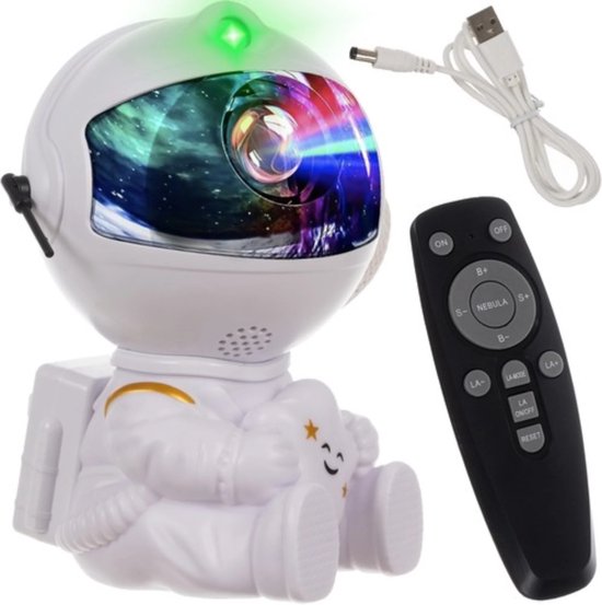 Izoxis LED Star Projector - Astronaut Design - Sterrenhemel Projector met Afstandsbediening
