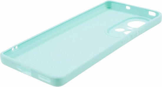 Coque OPPO Reno10 - Coque arrière en TPU Coverup Color - Vert Menthe