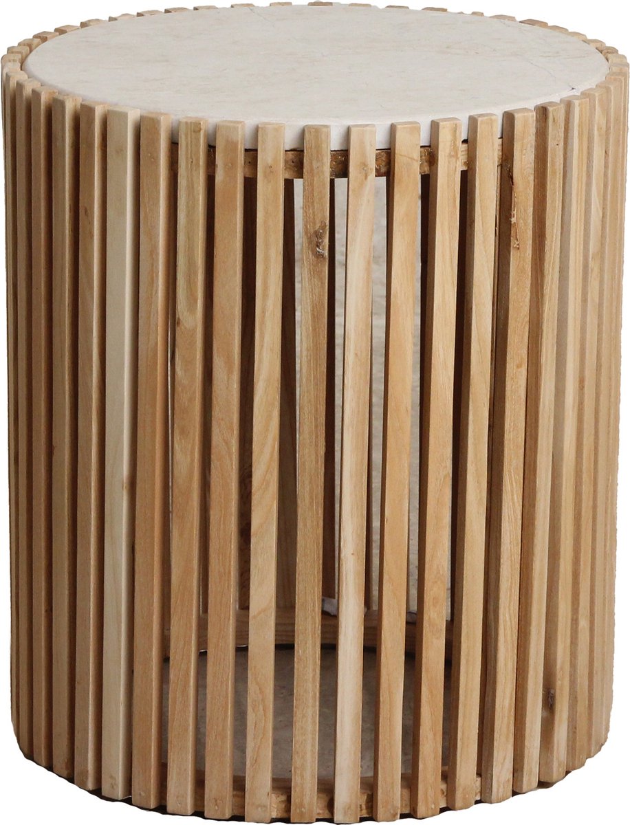 Raw Materials - Infinity ronde bijzettafel - 40x40x45 cm