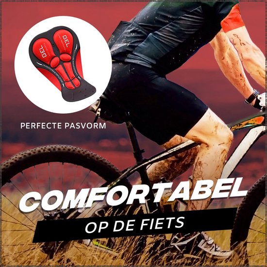 RAMBUX® Fietsonderbroek met Zeem - Fietsondergoed Heren - Ademend & Shockproof - maat L van Merkloos — afbeelding 4