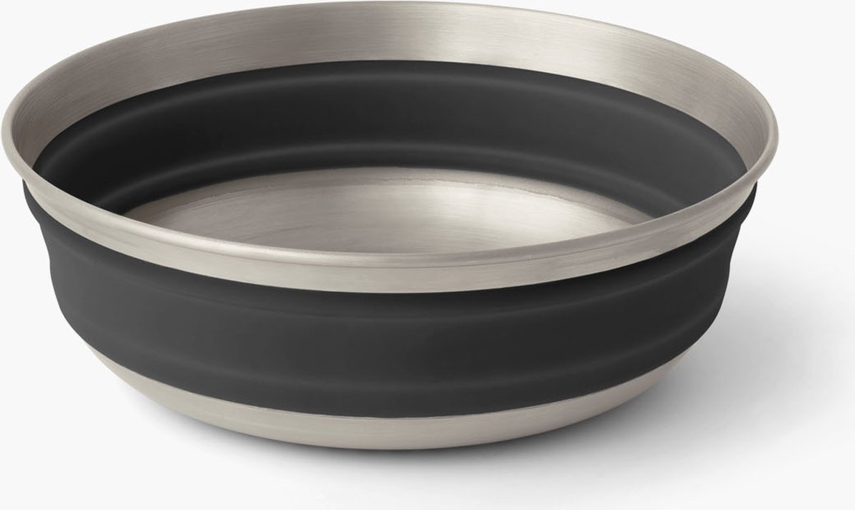 Sea to Summit - Detour Stainless Steel Collapsible Bowl - M - Black
