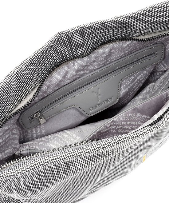 SURI FREY Sac à épaule bandoulière Suri Sports Marry Crossover Bag Light Grey Gris Jaune