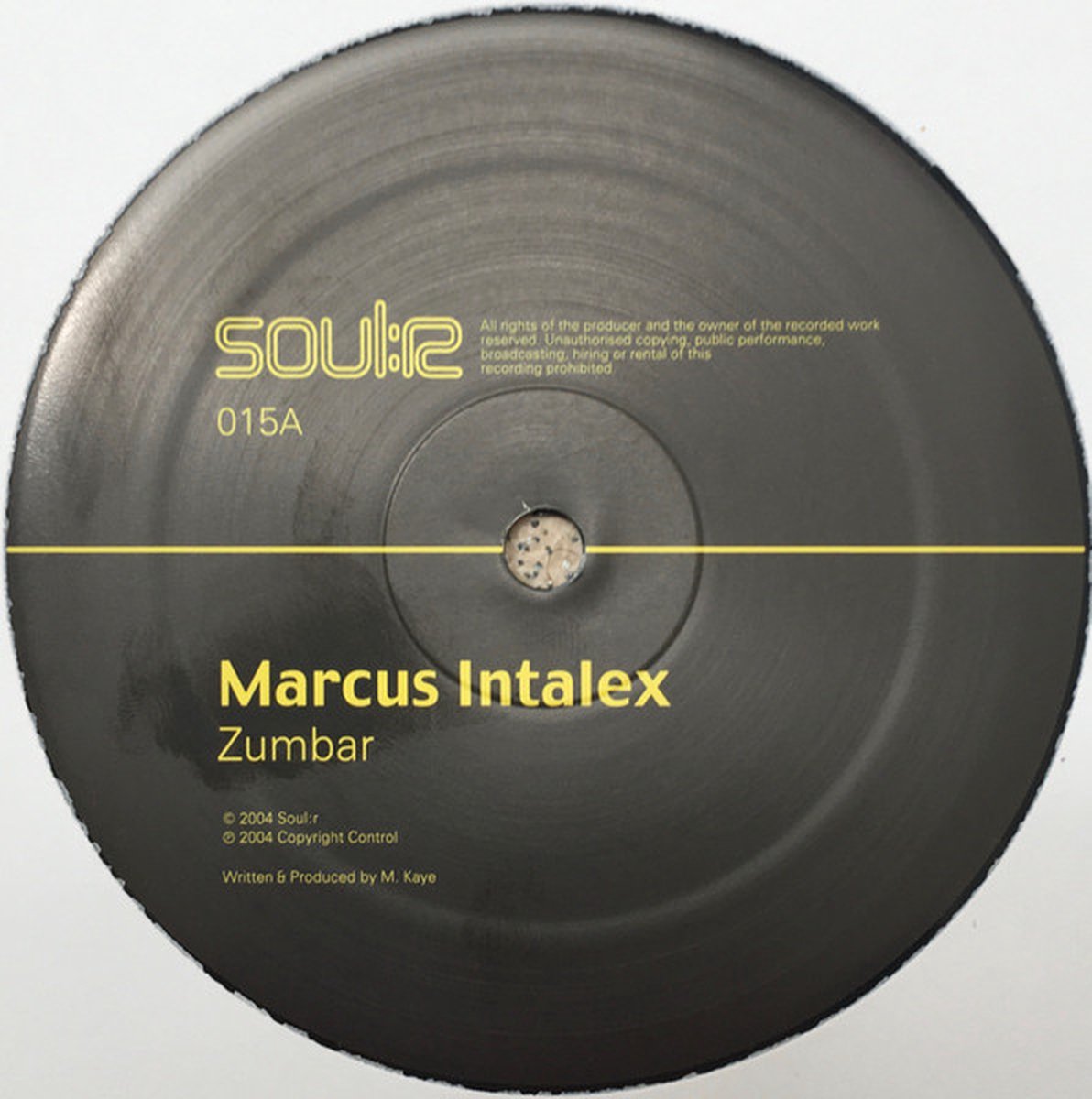 Marcus Intalex - Zumbar / Temperance