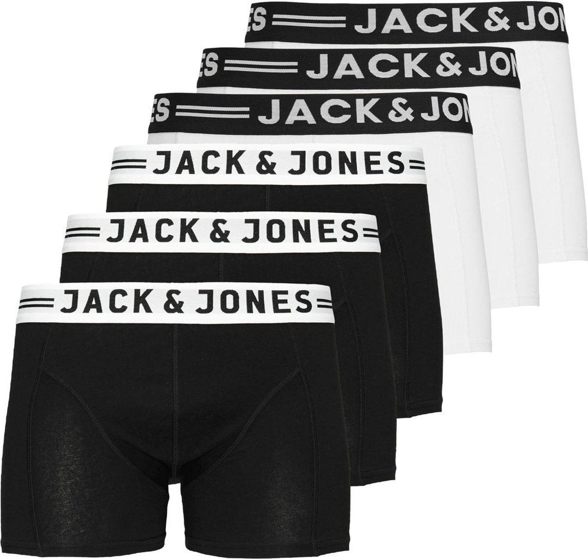 Jack & Jones Heren retro short / pant 6 pack Sense