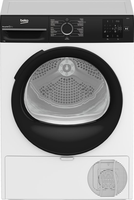 Beko BM3T3823BNL Wasdroger - warmtepompdroger - 8 kg - A++