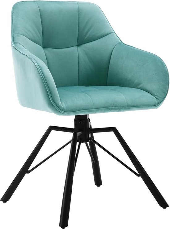 Klihome Eetkamerstoelen, set van 4, keukenstoel, eetkamerstoel